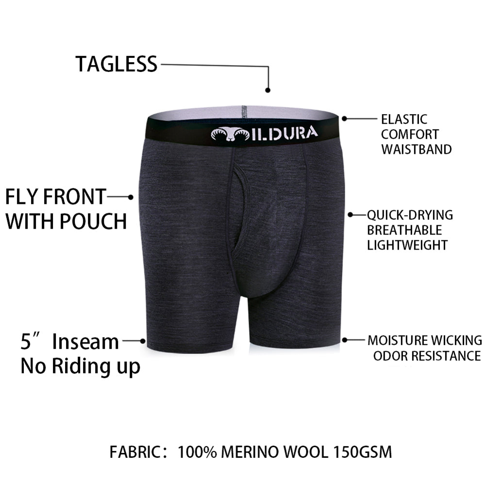 Men's Flat Underwear Is Sweat Wicking And Breathable