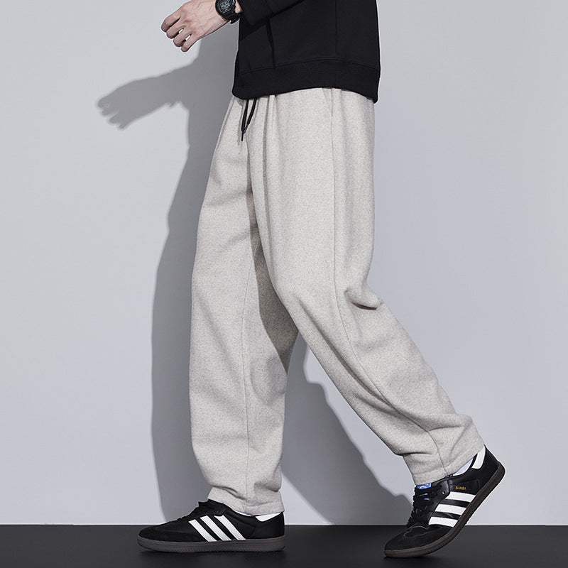 Retro Wool Casual Tapered Pants