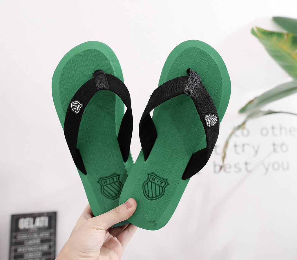 Summer Flip-flops Men's Xiaobei Same Style Leisure Flip-flops Cross-border Beach Shoes Men's Sandals