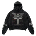 Retro High Street Old Washed Men's And Women's Long-sleeved Top