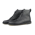 Crazy Horse Leather Comfortable Raw Rubber Sole Martin Boots