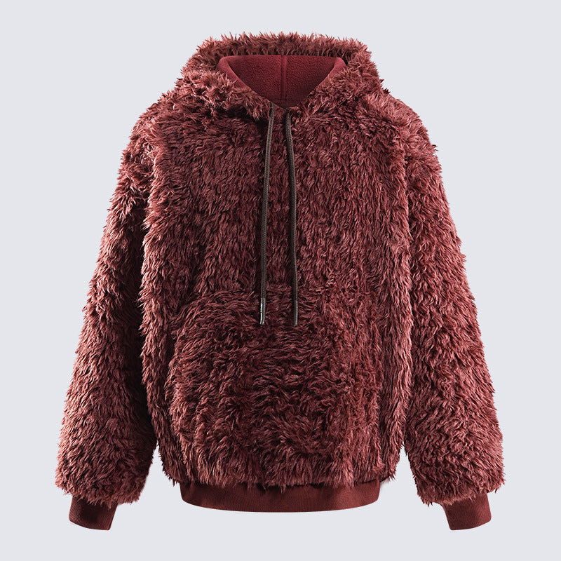 Plush and Warm And Loose hoodie