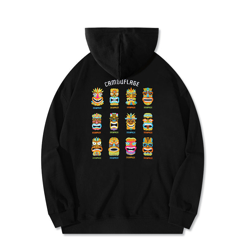 Men's Embroidered Pullover Hoodie