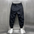 Autumn And Winter Draping Woolen Wide-leg Pants Men