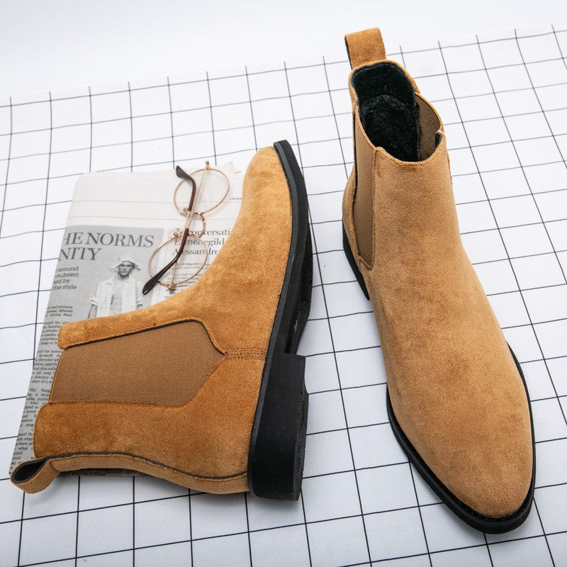 Rubber Martin Boots Casual Men's Boots High-top
