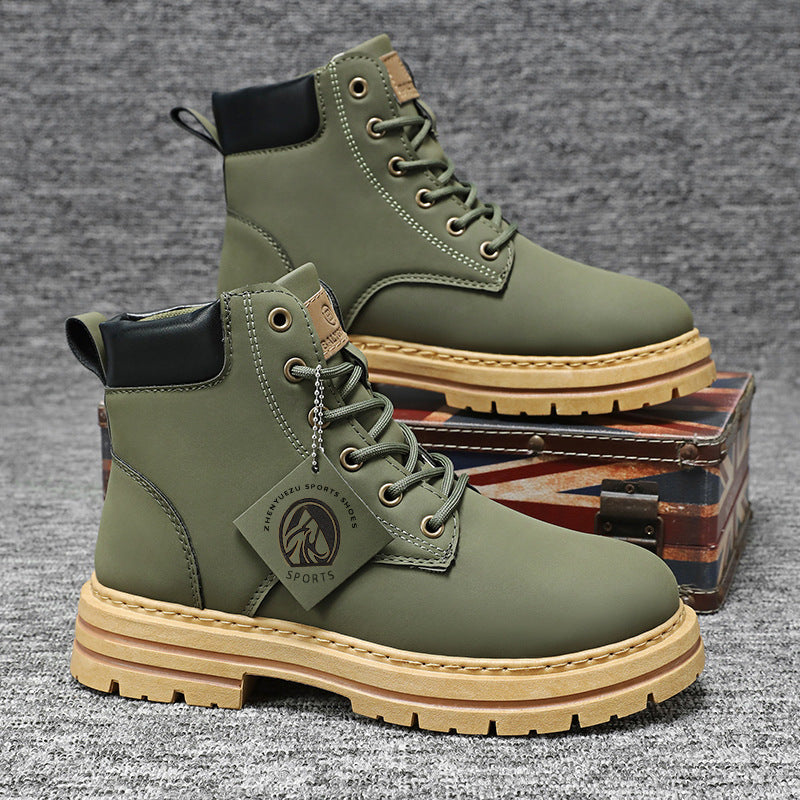 Men's Retro High-top Martin Boots