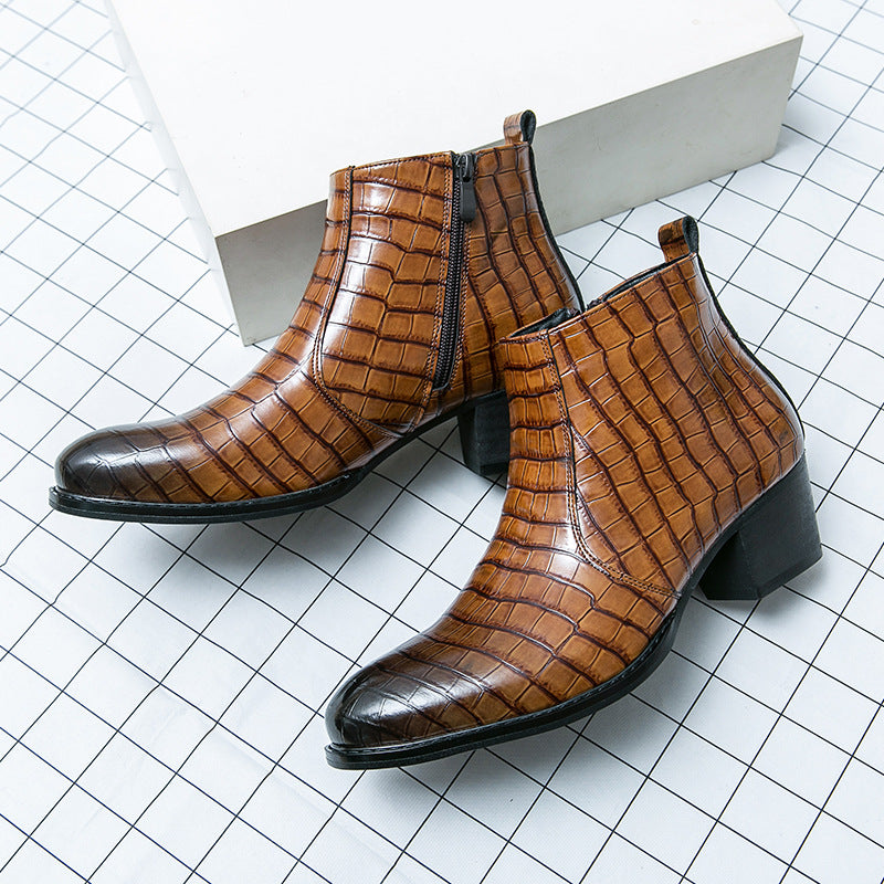 Casual british Leather Boots