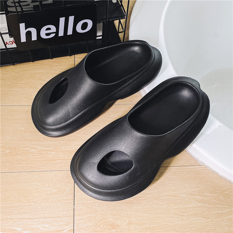 Net Red Men's Non-slip Deodorant Beach Casual Thick-soled Coconut Sandals