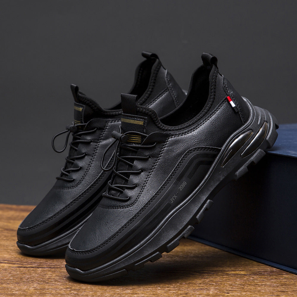 Men's Fleece Lined Padded Warm Keeping Waterproof Sneakers