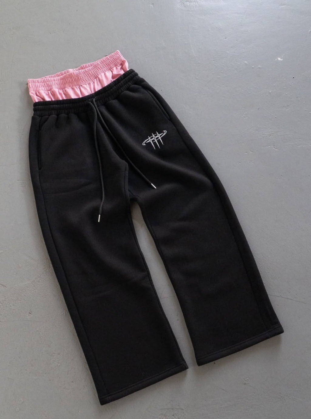 Retro Street Hip Hop Loose Casual Double Waist Pants For Men And Women