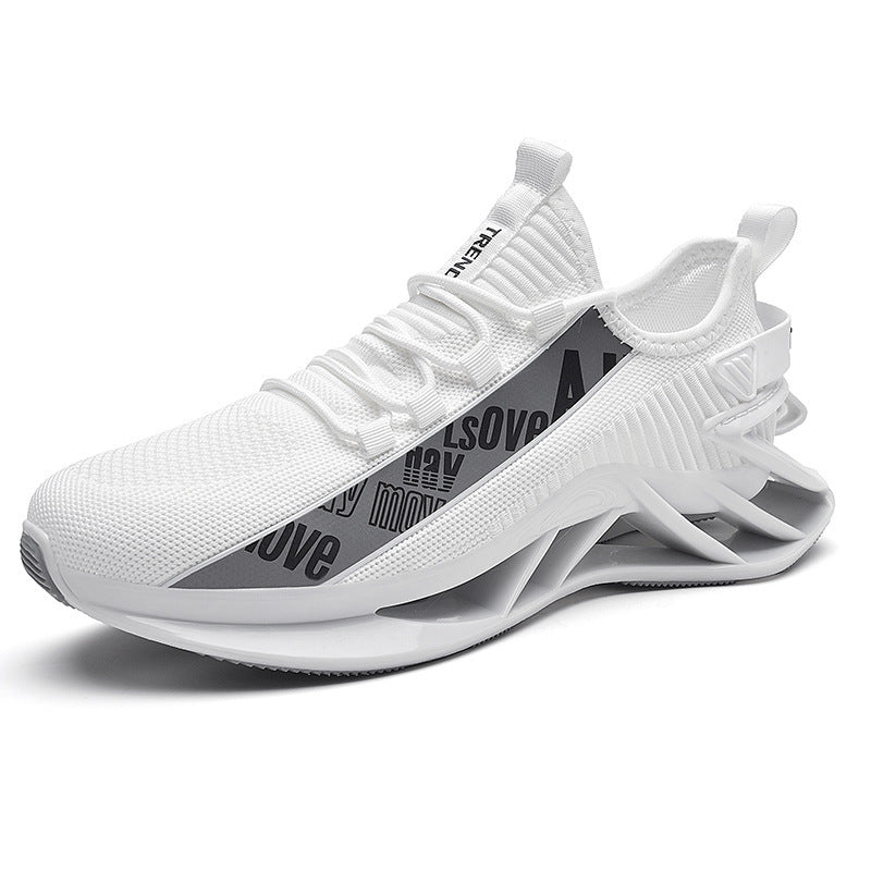 Fashion Casual Exercise Fly Woven Mesh Men's Shoes