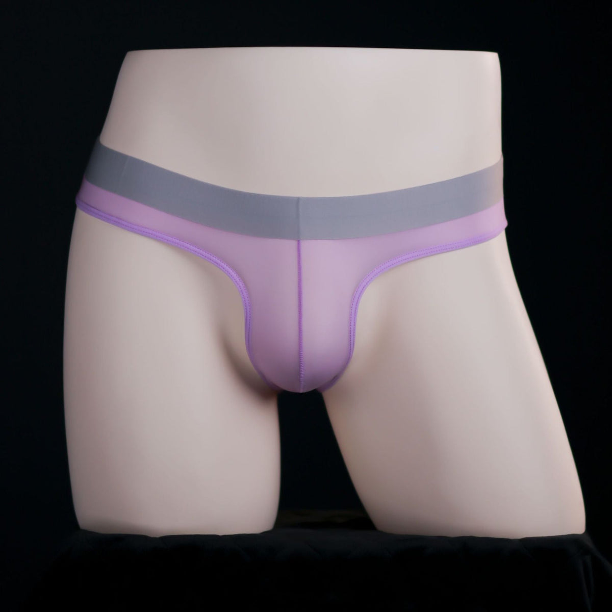 Ultra-Thin Shiny See-through Briefs Men's Underwear