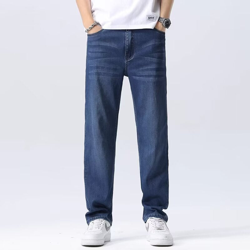 Casual Ice Silk Drape Wide-leg Pants