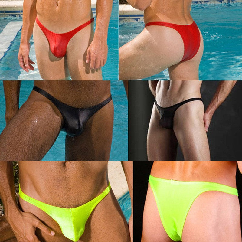 Men's Sexy Low Waist Beach Bikini Underpants