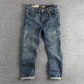 Men's Casual Retro Pocket Straight Jeans