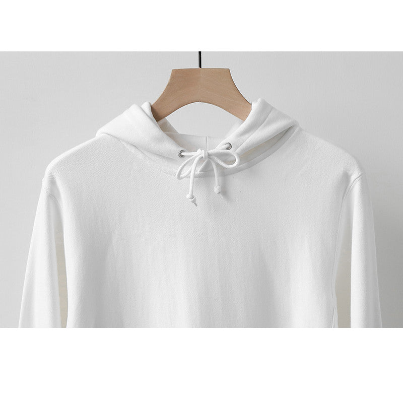Long Staple Cotton Solid Color Sweatshirt