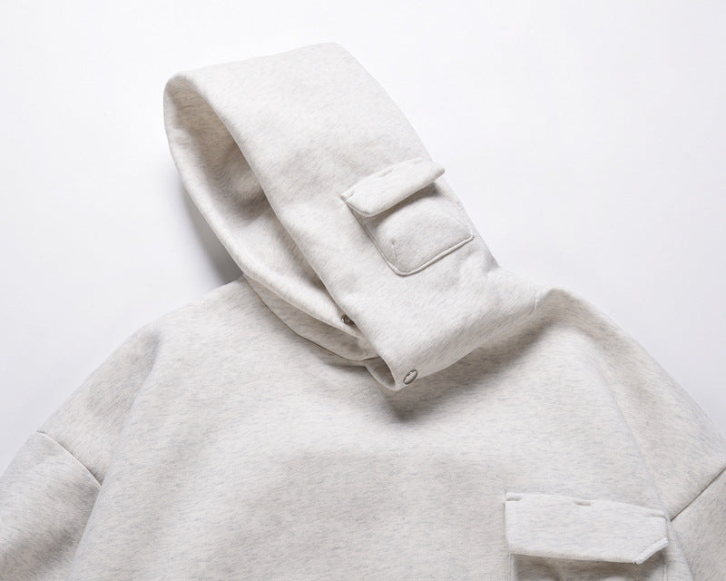 Men's Multi-pocket Functional Wind Hooded Sweatshirt