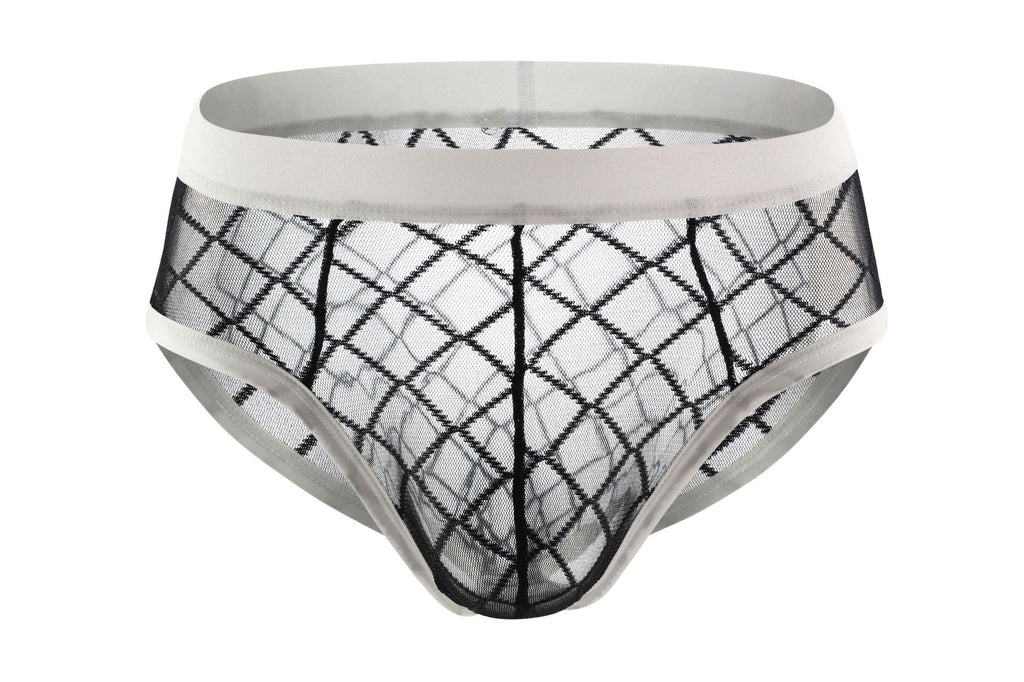 Mesh See Through Breathable Men's Triangle Underwear
