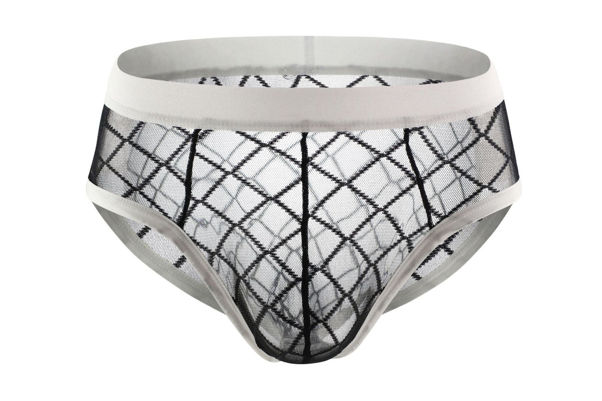 Mesh See Through Breathable Men's Triangle Underwear