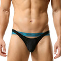 Men's Triangle Low Waist Double Strap Triangle Convex Bikini Underpants