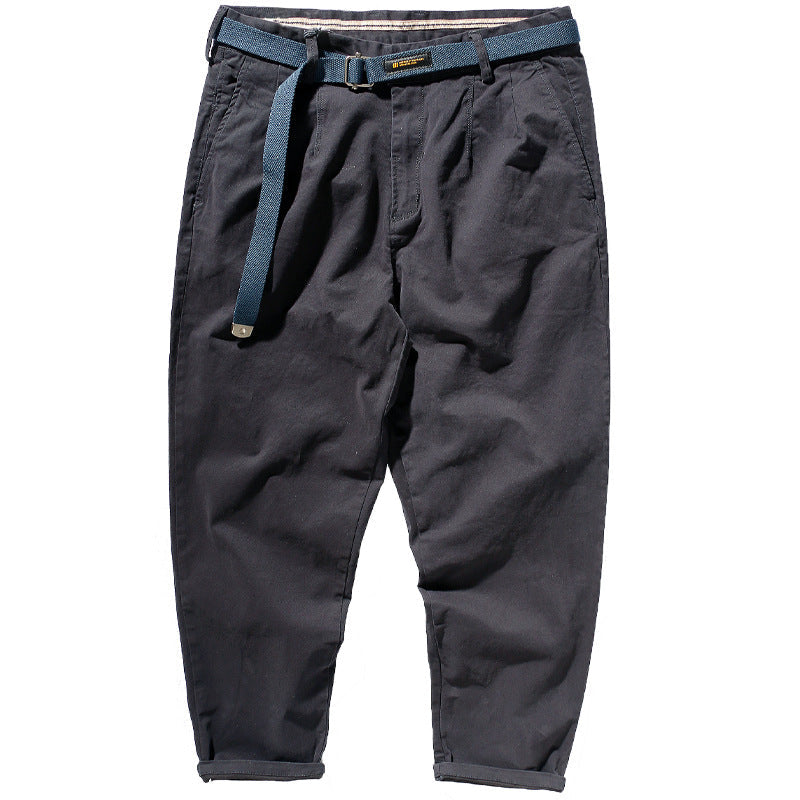 Men's Japanese-style Retro Loose Tapered Casual Pants