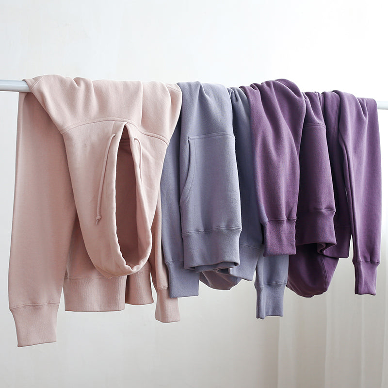 Long Staple Cotton Solid Color Sweatshirt