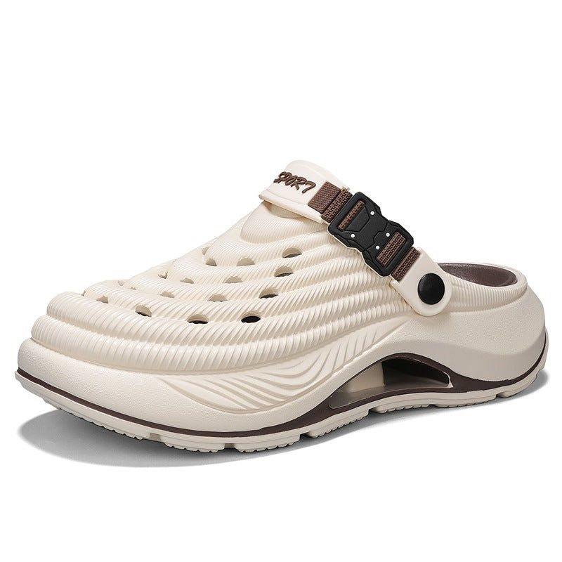 Beach Closed Toe Non-slip Thick Bottom Slip-on Slippers