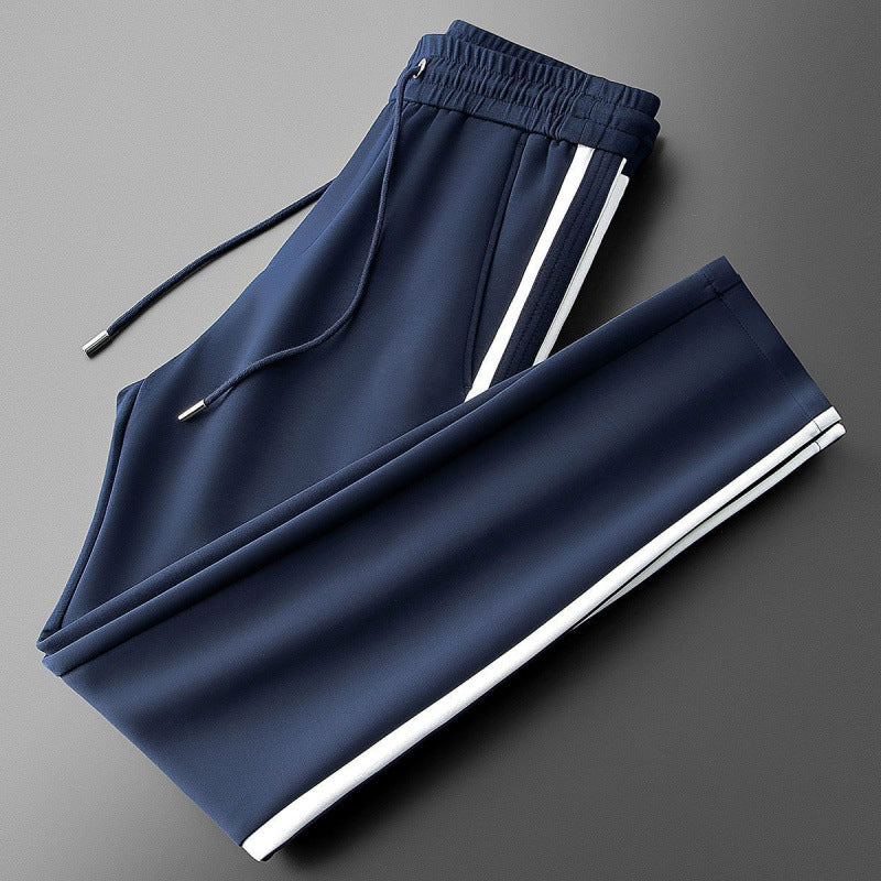 Slimming Lightweight Men's Slim-fit Straight-leg Athletic Casual Sweatpants