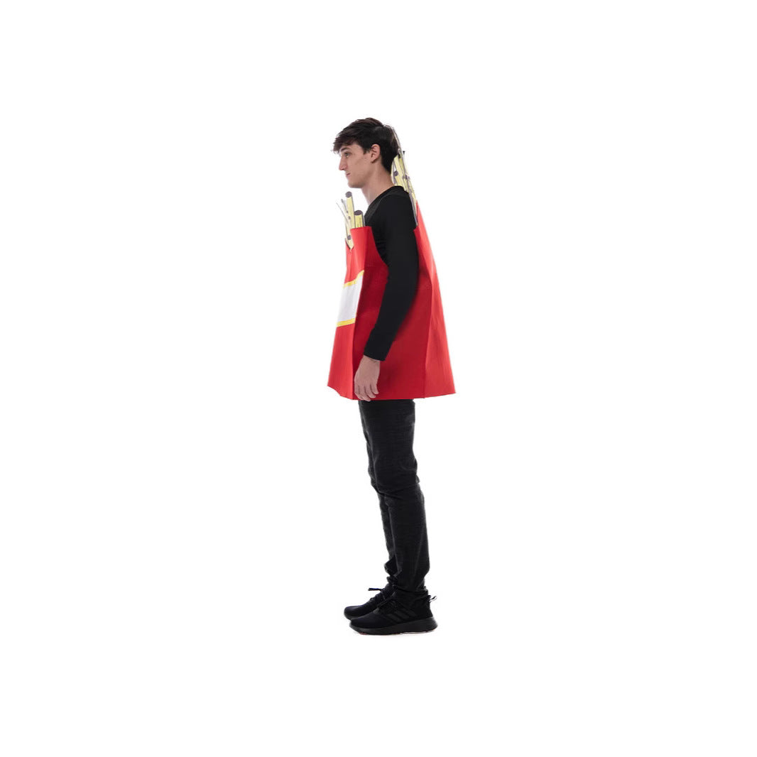 Men's And Women's Felt Cosplay Clothes French Fries
