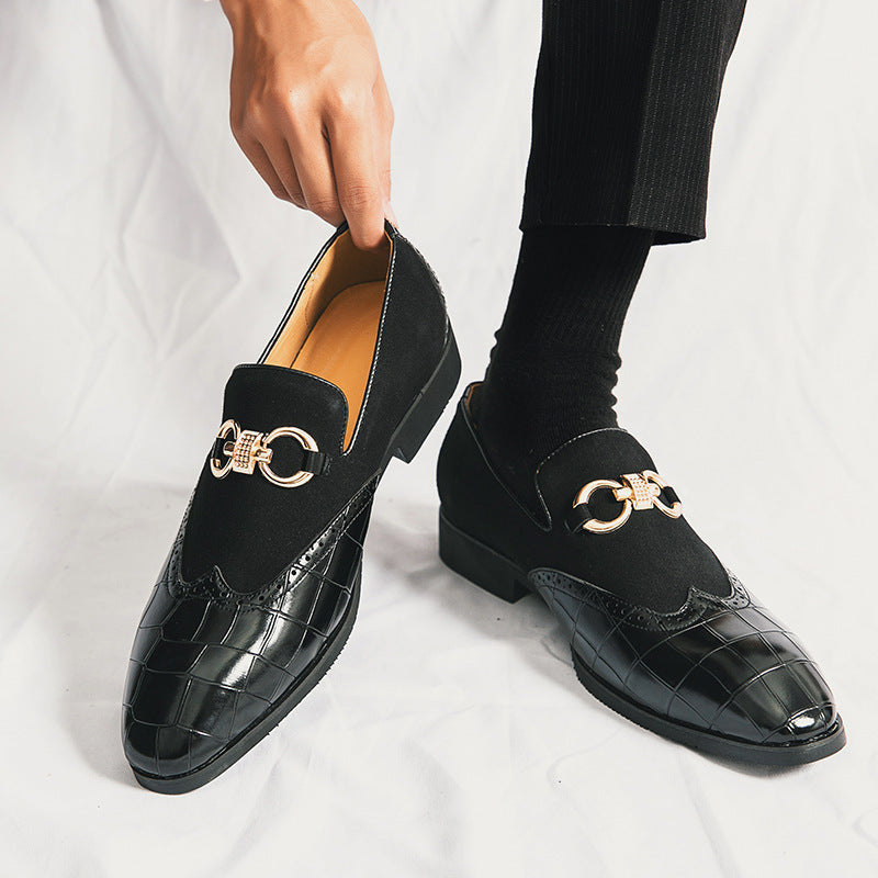 Size Business Fashion Leather Shoes British Casual Shoes