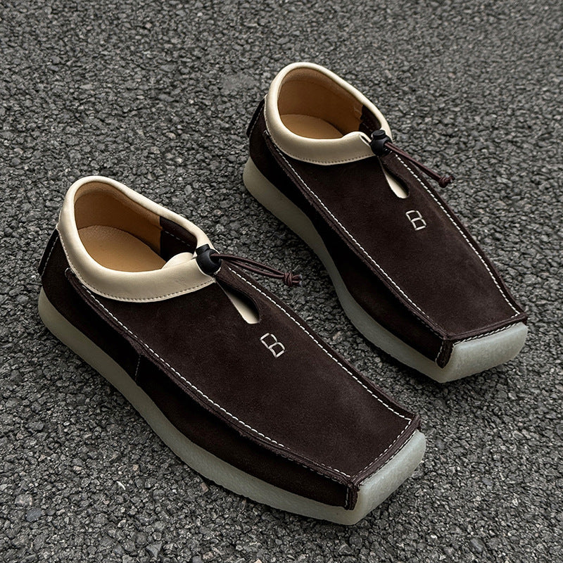 Summer Beanie Thick Bottom Increased By Casual Loafers