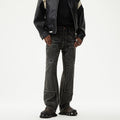Fashion Personality Men's Simple Straight Jeans