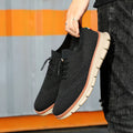 Summer New Dad Shoes British Style Trendy Running Breathable Mesh Surface Shoes