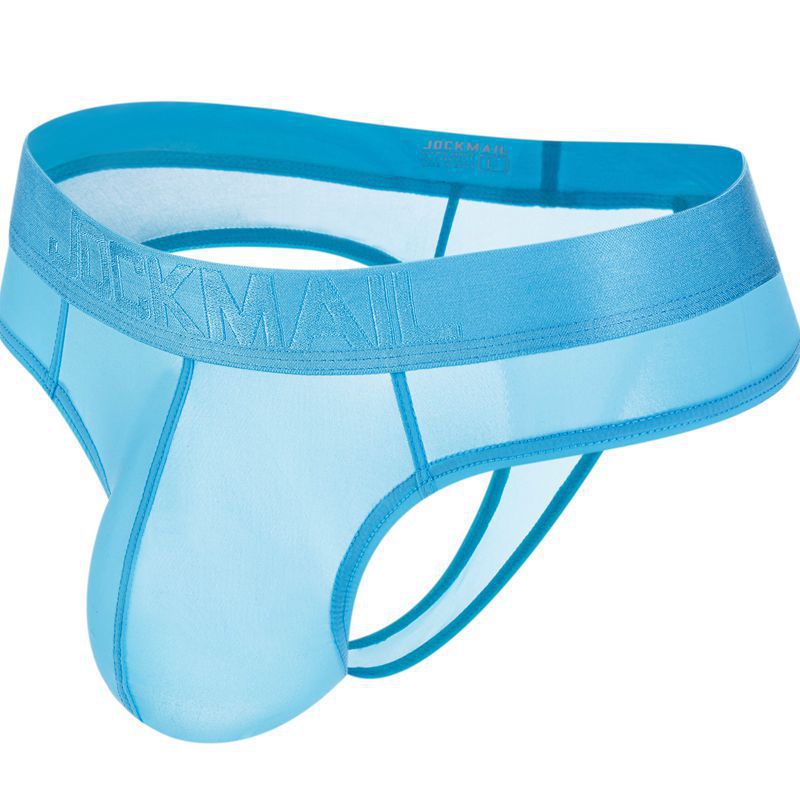 Belt Ice Silk Ultra-thin Translucent Sexy Men's Briefs