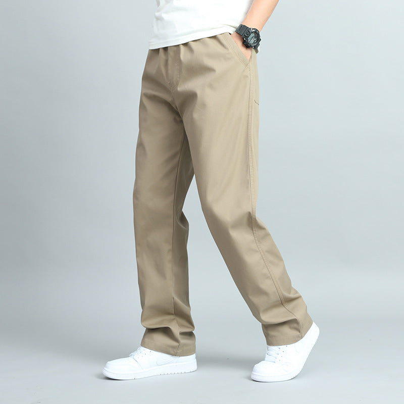 Pure Cotton Track Pants Overalls Fashionable All-matching