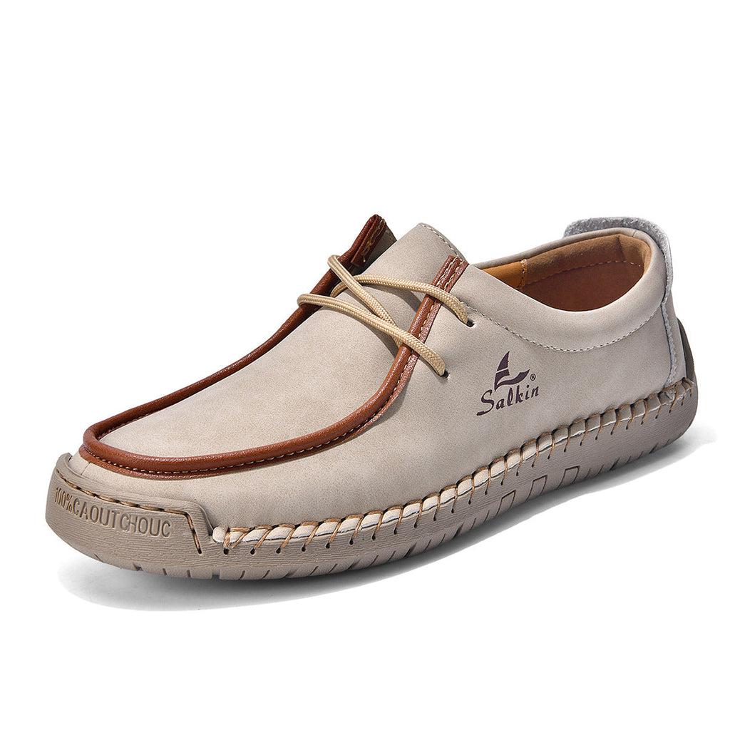 Versatile Casual Soft-soled Lace-up Shoes
