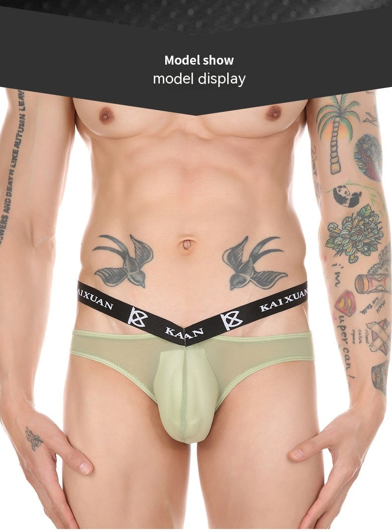 Ice Silk Men's Small Briefs Underwear