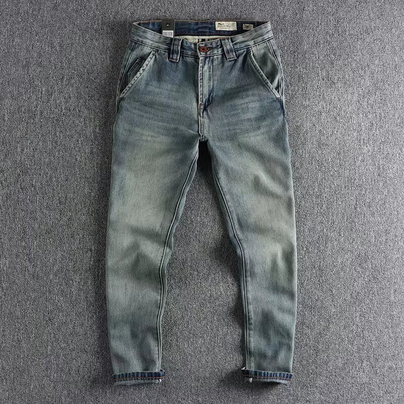 Stretch Men's Oversized Casual Trousers