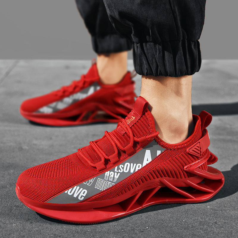 Fashion Casual Exercise Fly Woven Mesh Men's Shoes