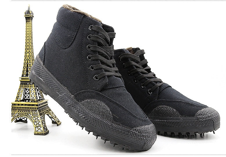 Camouflage Training Shoes High Waist Liberation Shoes