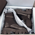 New Thick-soled High-rise Sponge Cake Leather British Martin Boots