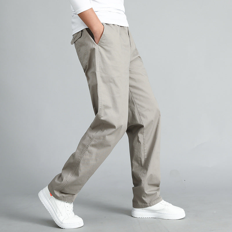 Men's Fall Winter Overalls Casual Straight