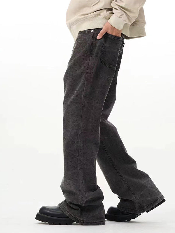 Skinny Jeans Men's High-grade Elastic Lifting American Style
