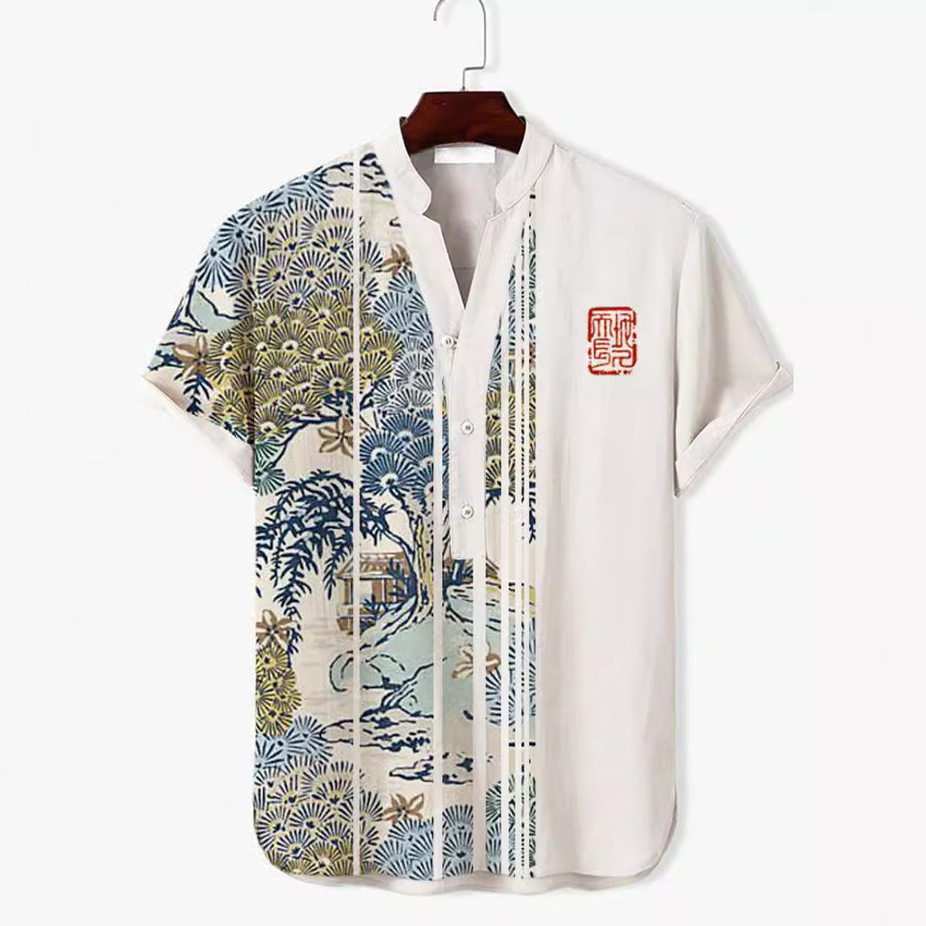 3D Digital Animal Style Short Sleeve Shirt