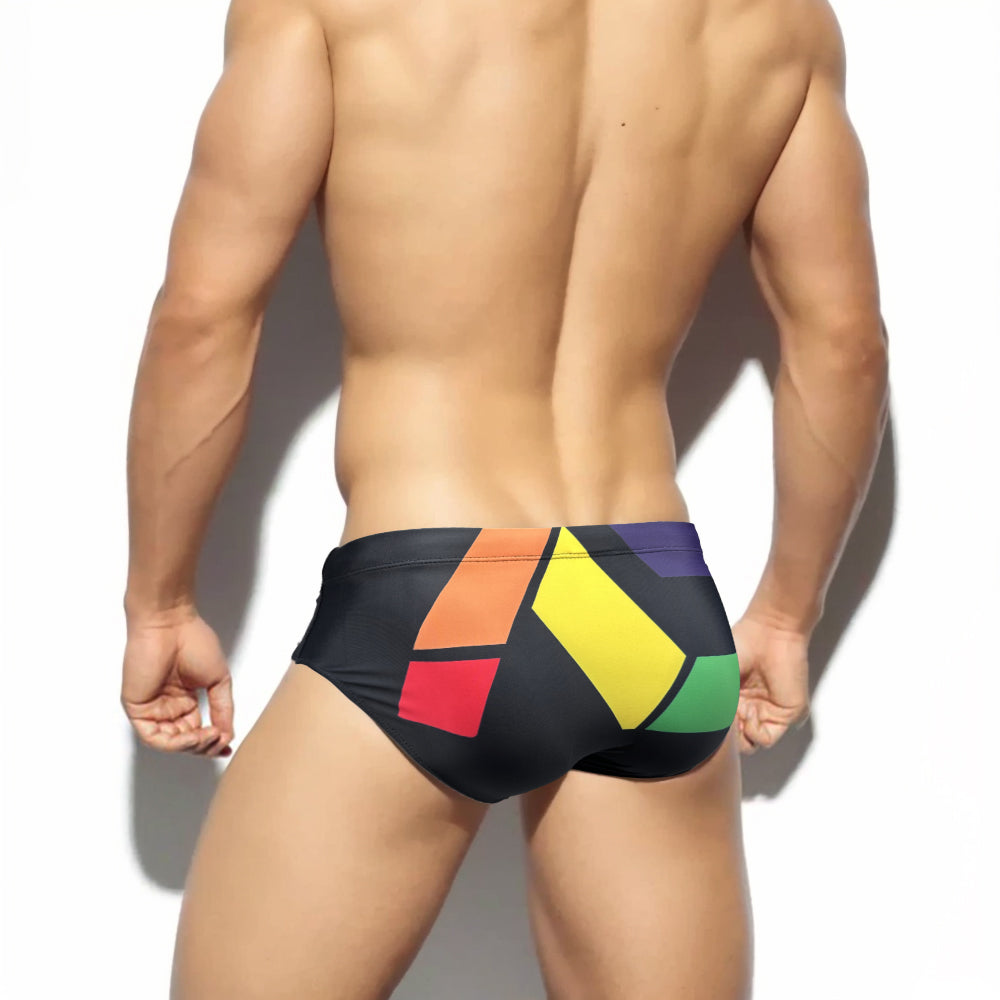 Cup Anti-embarrassment Men's Swim Briefs