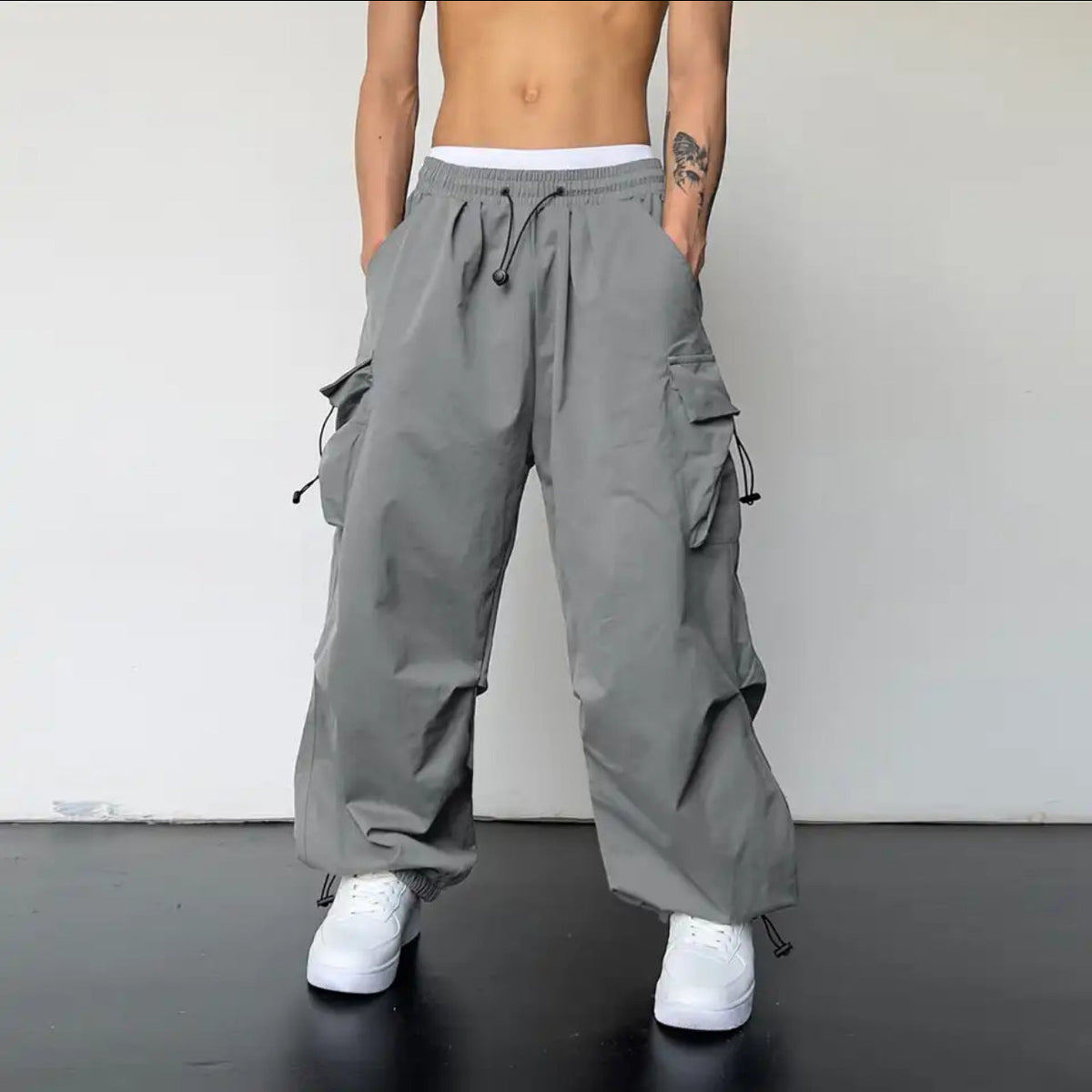 Versatile American-style Workwear Pants For Men