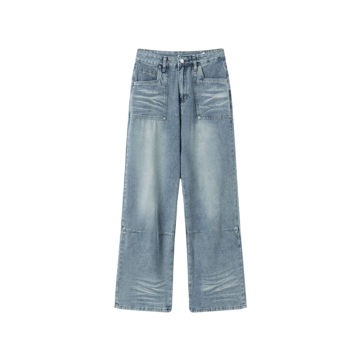 American Retro Street Design Jeans
