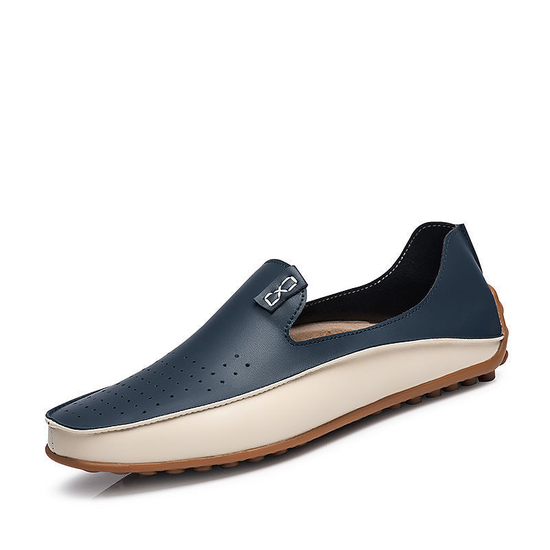 Lightweight Plus Size Korean Gommino Men's Shoes Breathable
