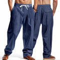 Linen Casual Pants Summer Thin Simple High Street
