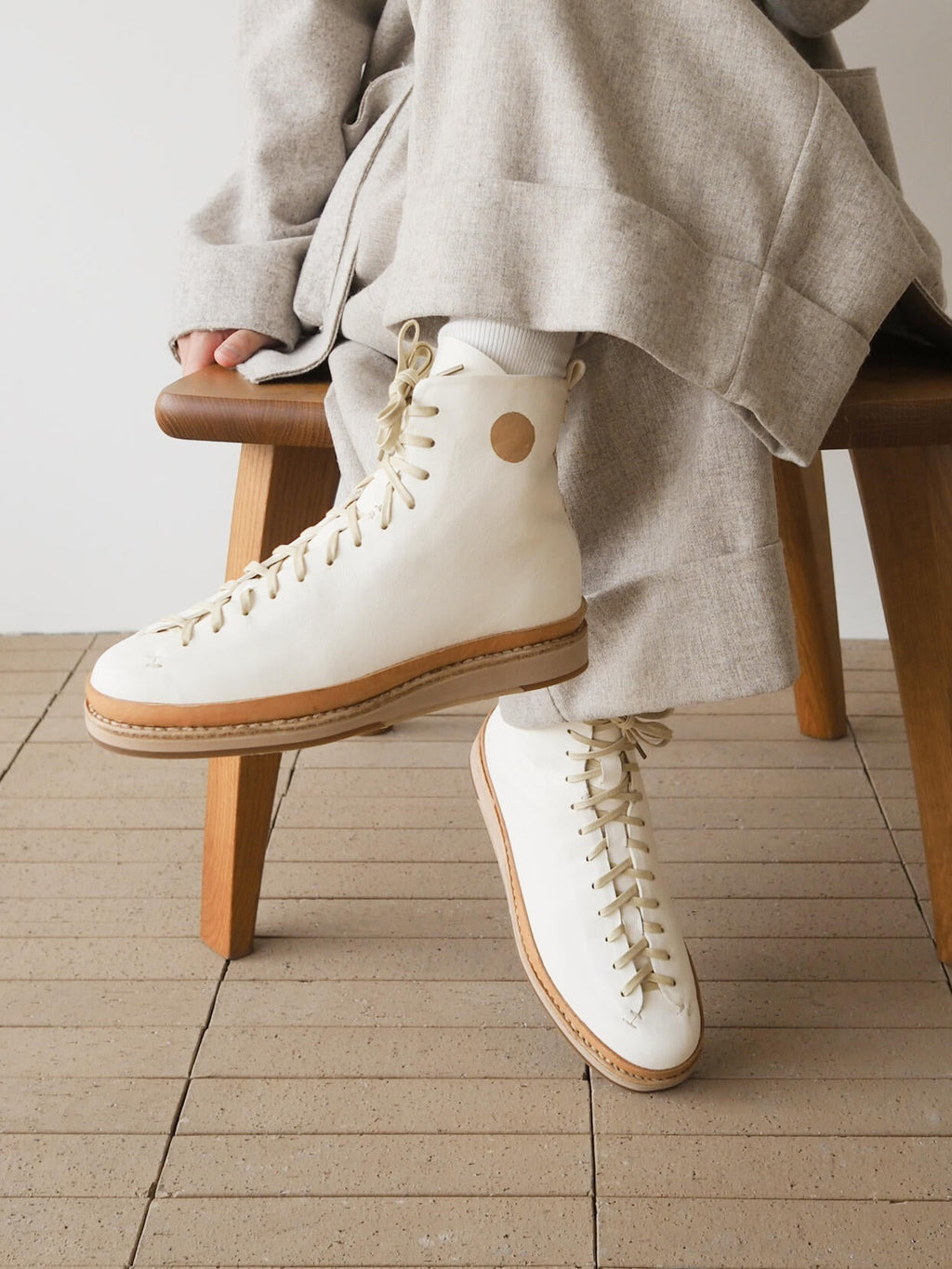 Leather Casual Shoes Platform Boxing Board Shoes